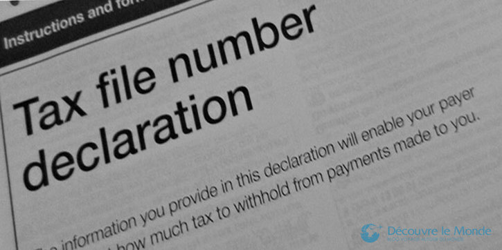 Le Tax File Number Australie