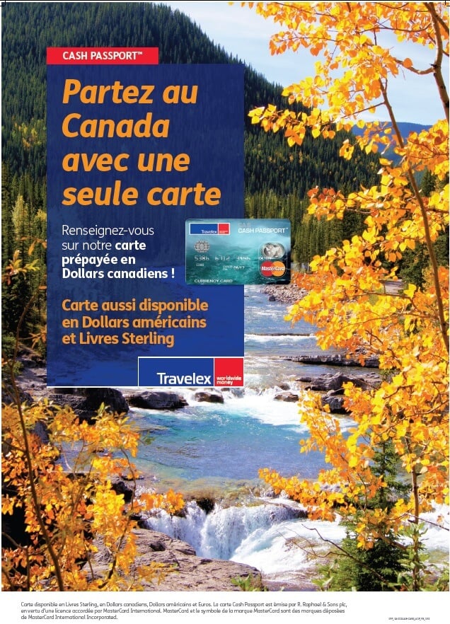 Une carte de prépayée pour le Canada