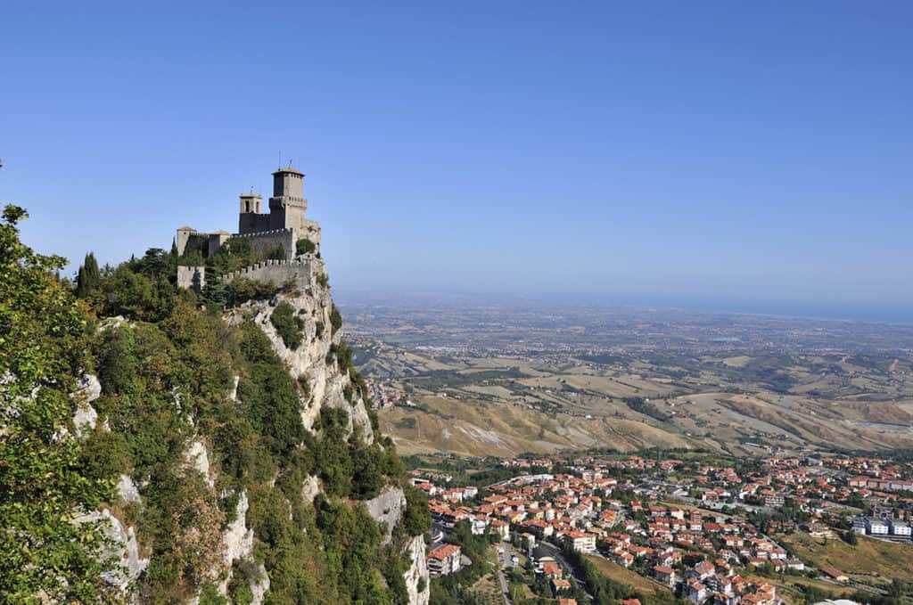 Castle in San Marino