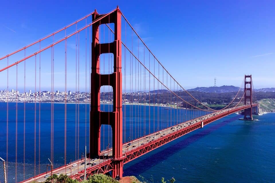 San Francisco golden bridge