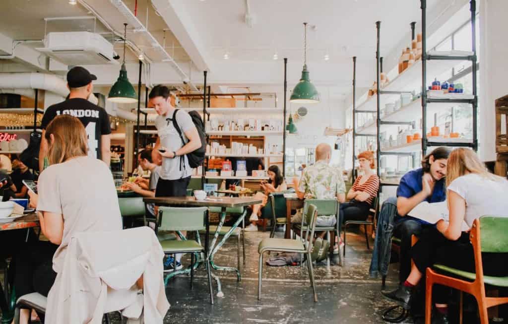 cafés et bars de Londres