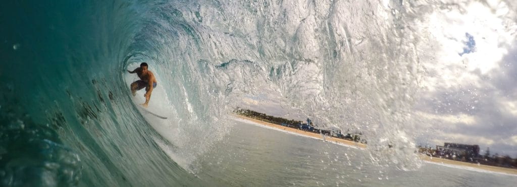 surfer en europe