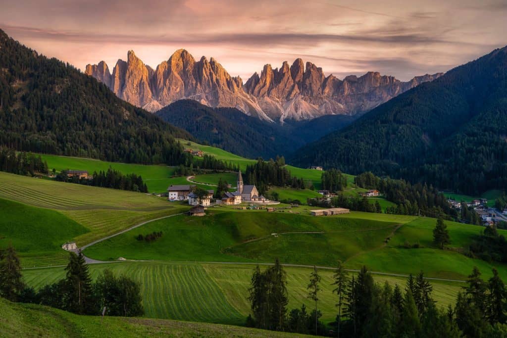 marcher dans les dolomites italie