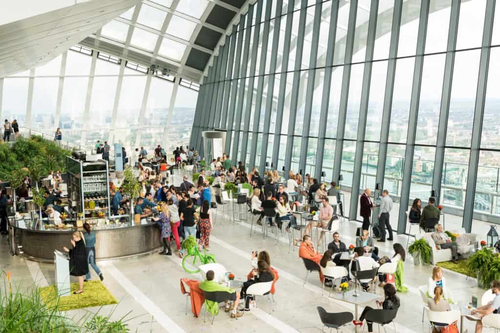 restaurant sky garden