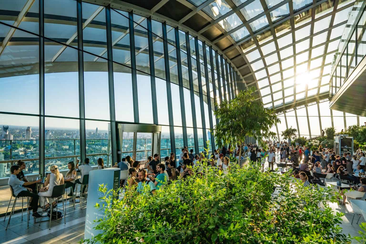 Visiter le Sky Garden tout savoir sur le plus beau jardin de Londres