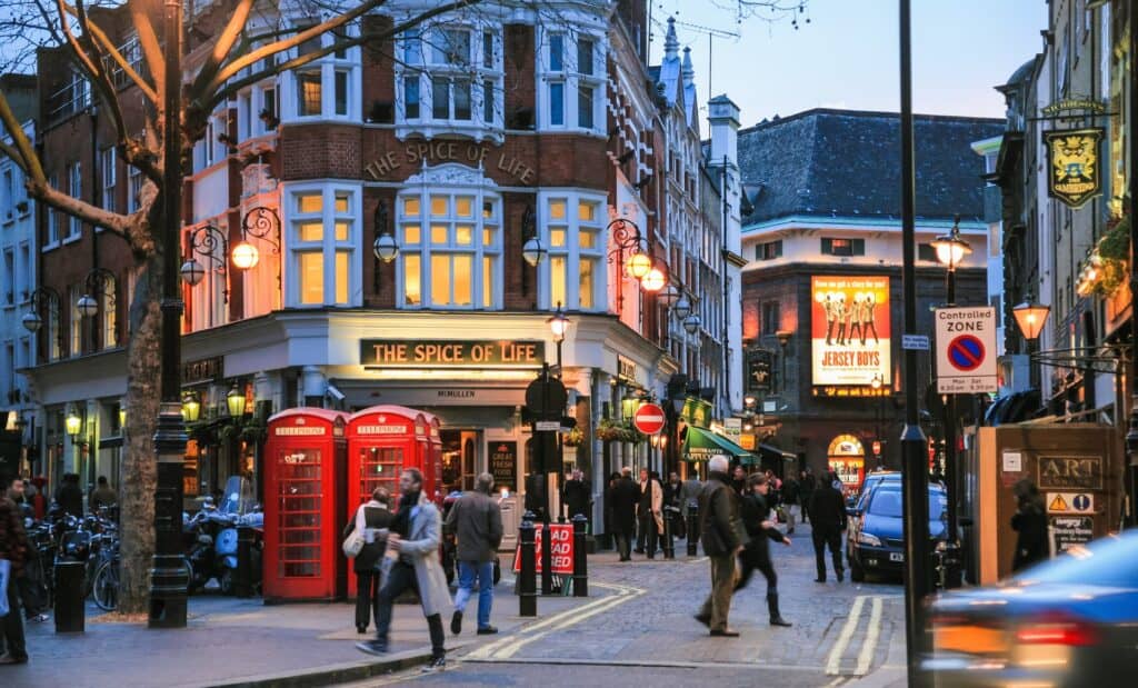 dormir a londres soho