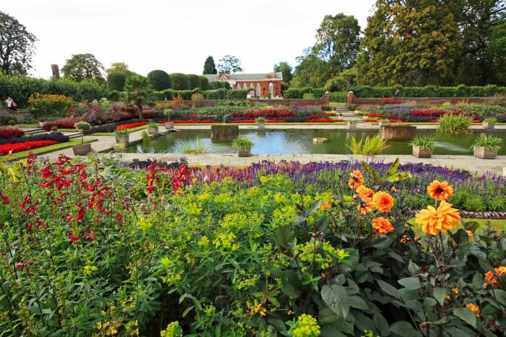 visiter les jardins du palais kensington
